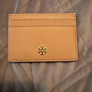 Tory Burch Camel Card Holder
